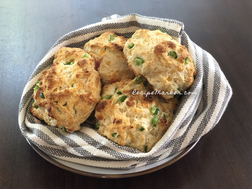 Jalapeno Cheese Biscuits Recipe