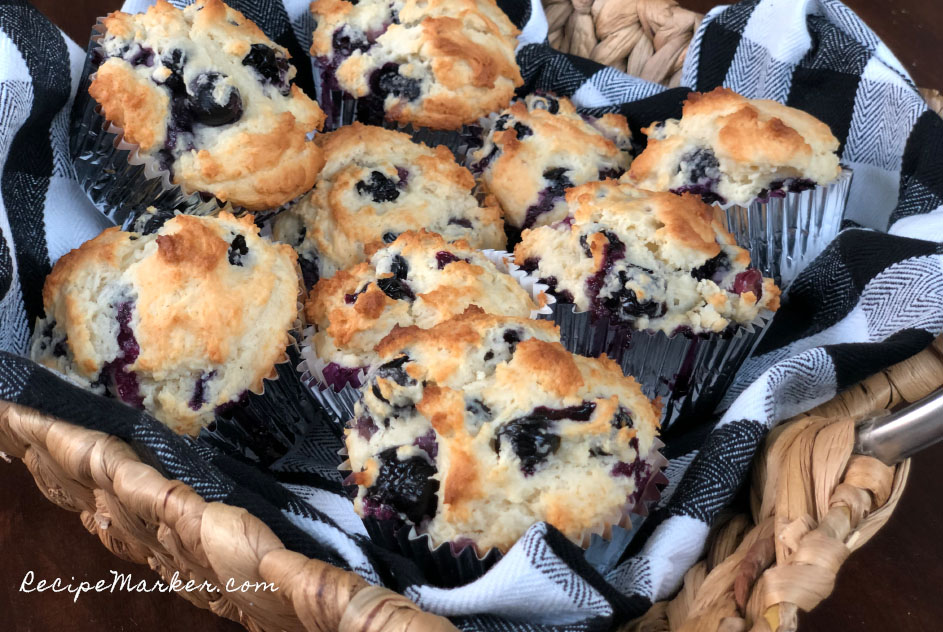 Lemon Blueberry Muffins Recipe