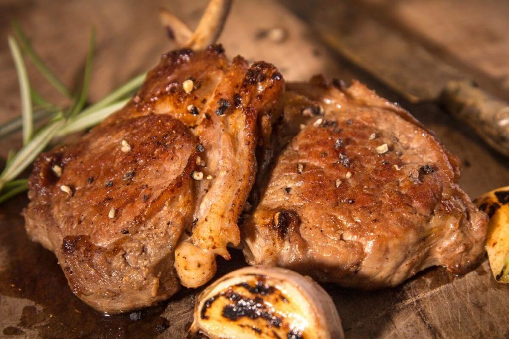 Garlic Lamb Chops