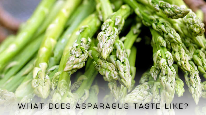 What does Asparagus taste like