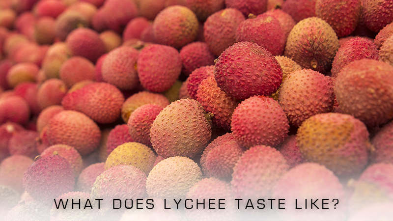 what does lychee taste like