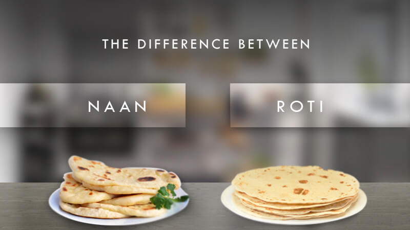 Difference Between Naan and Roti