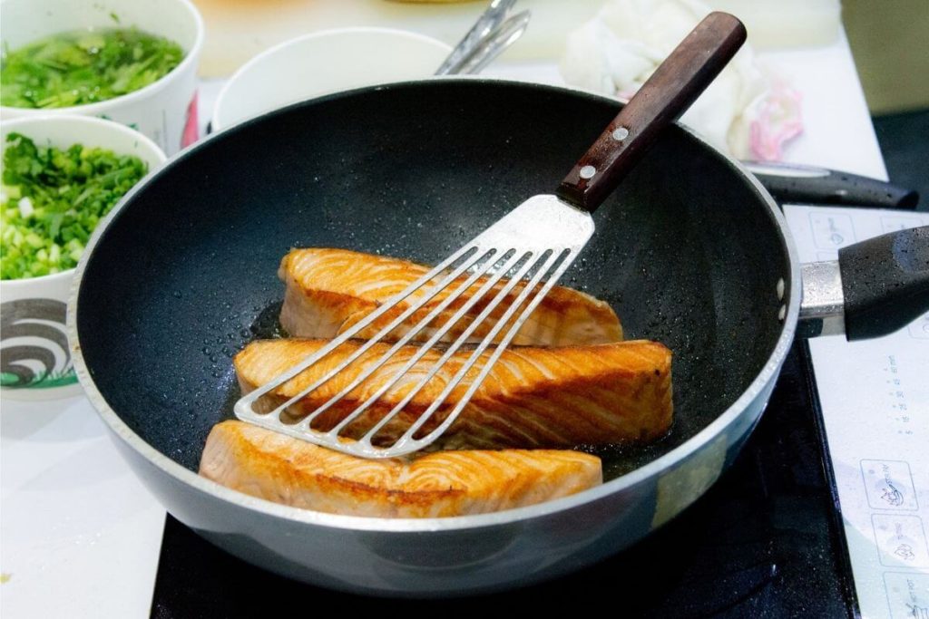 Stovetop - How to Reheat Salmon