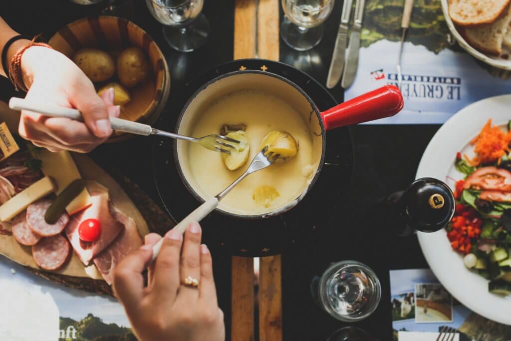 Gruyere Cheese Fondue