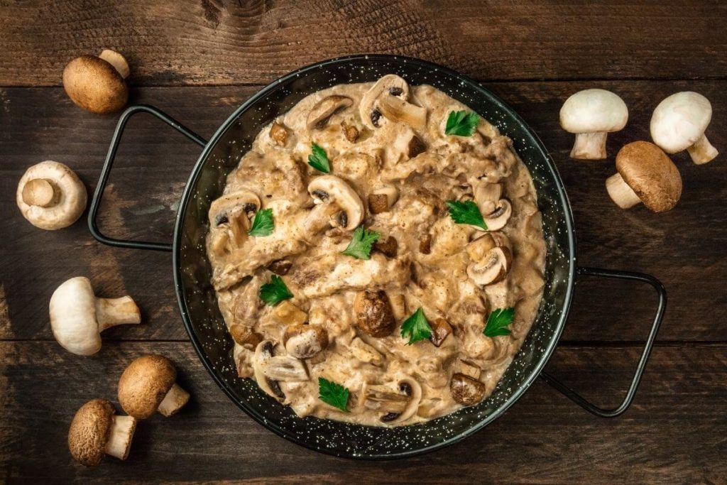 what is beef stroganoff