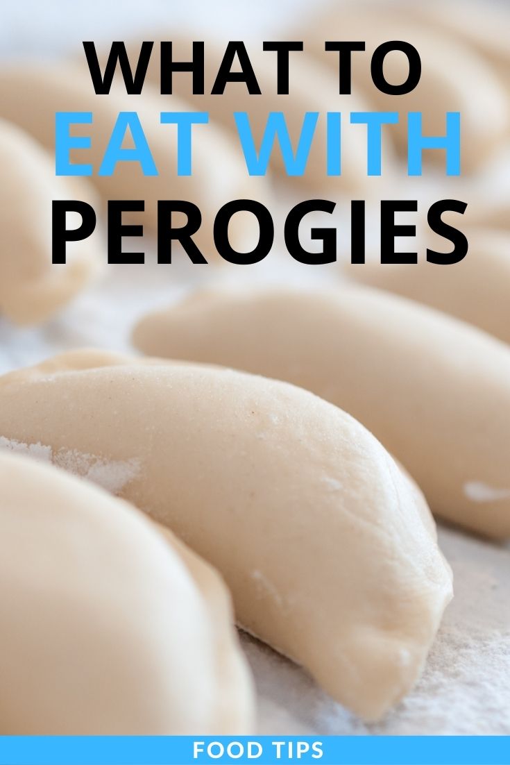 what to eat with perogies