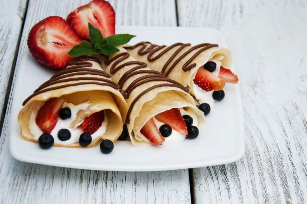 Crepes - Foods that start with C