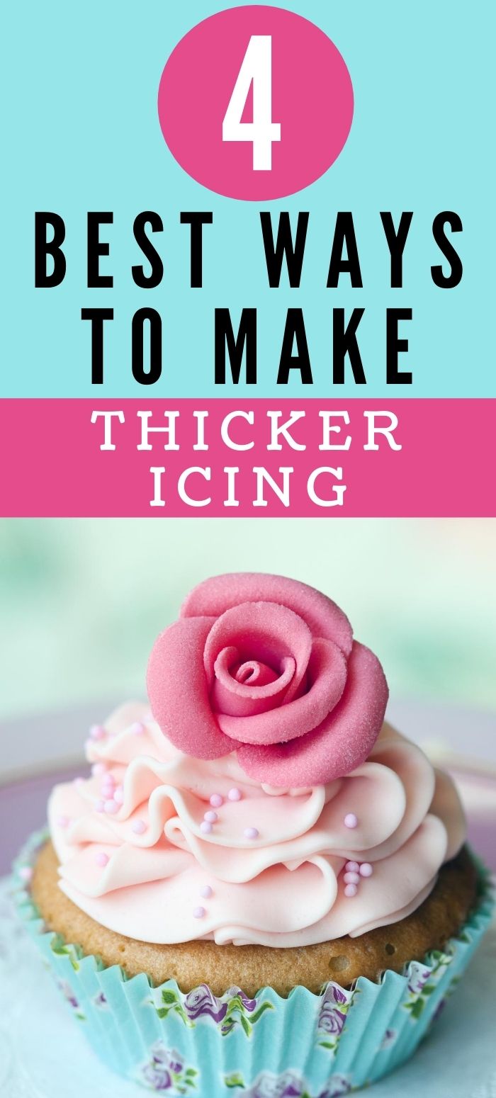 how to make frosting thicker
