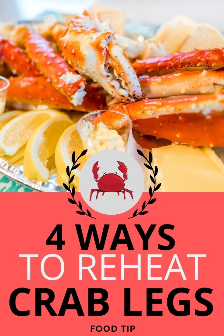 How to reheat crab legs at home