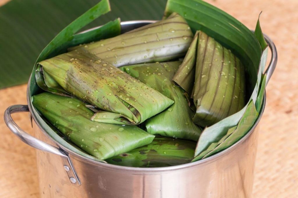 Tamales using Steamer