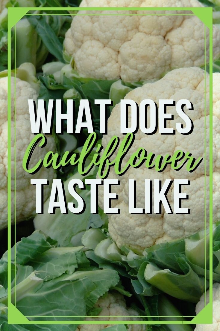 what does cauliflower taste like