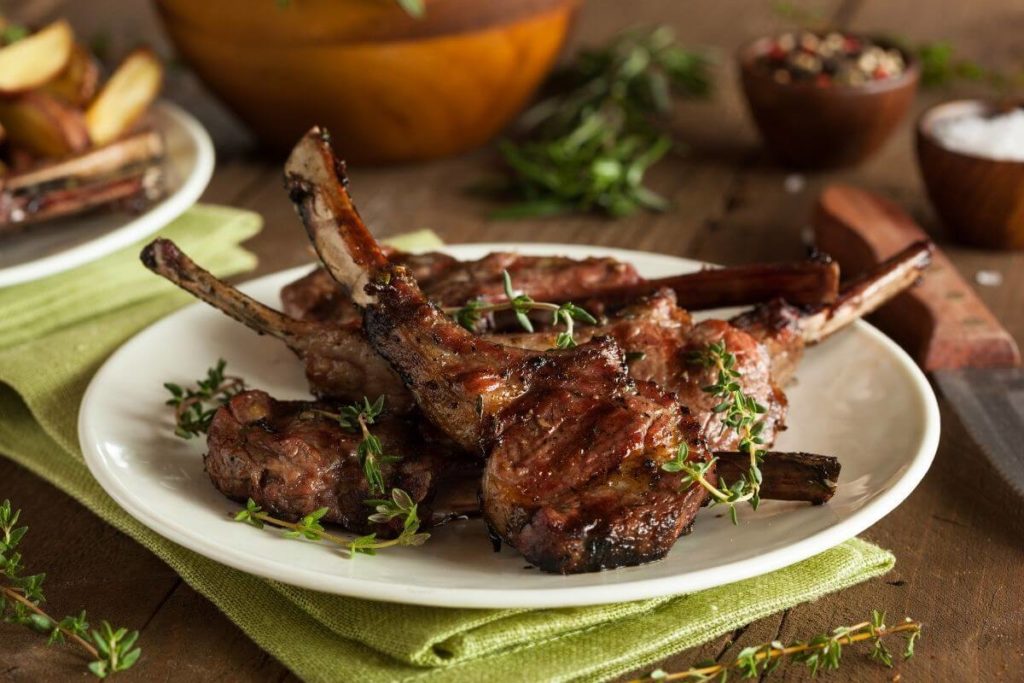 Lamb Chops - Foods That Start with L