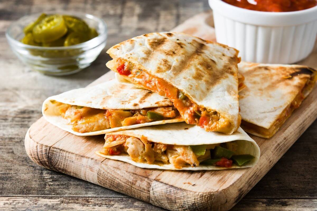 3. Quesadillas.