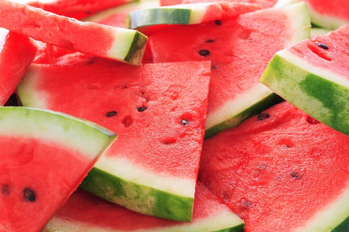 watermelons - foods that start with the letter W