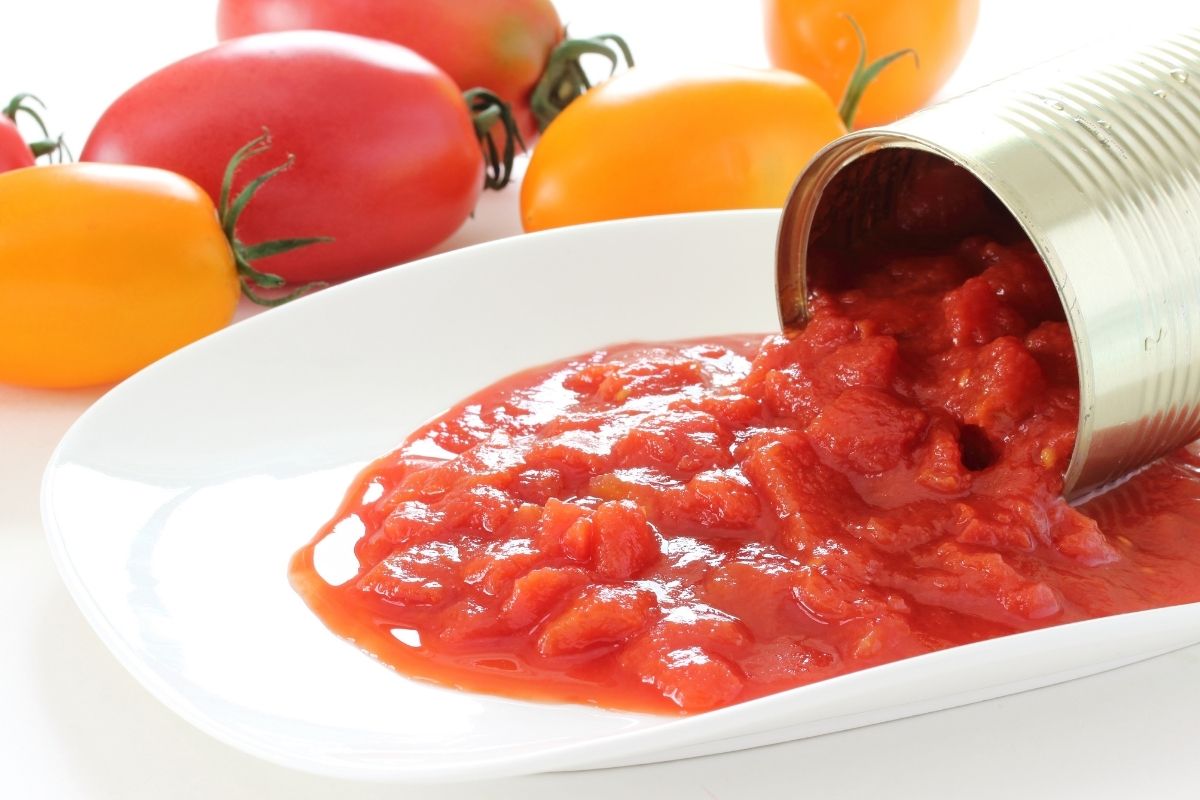 ketchup as tomato paste substitute