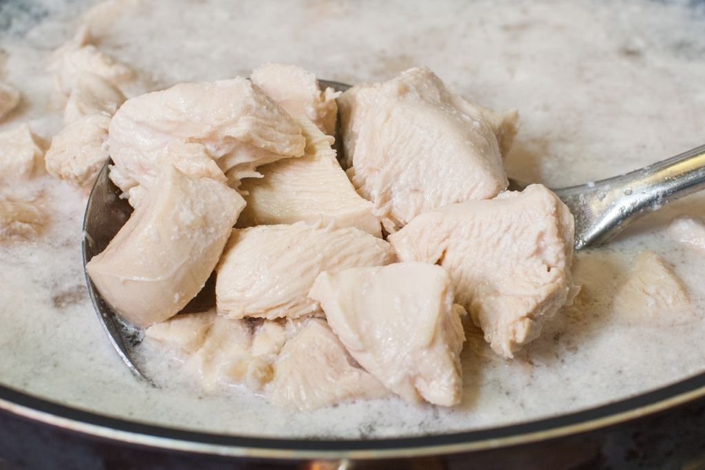 How to boil frozen chicken