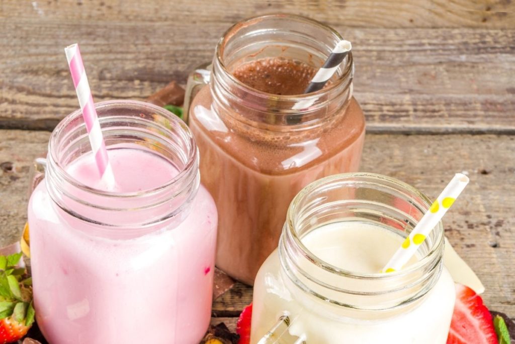 Neapolitan Milkshake Recipe