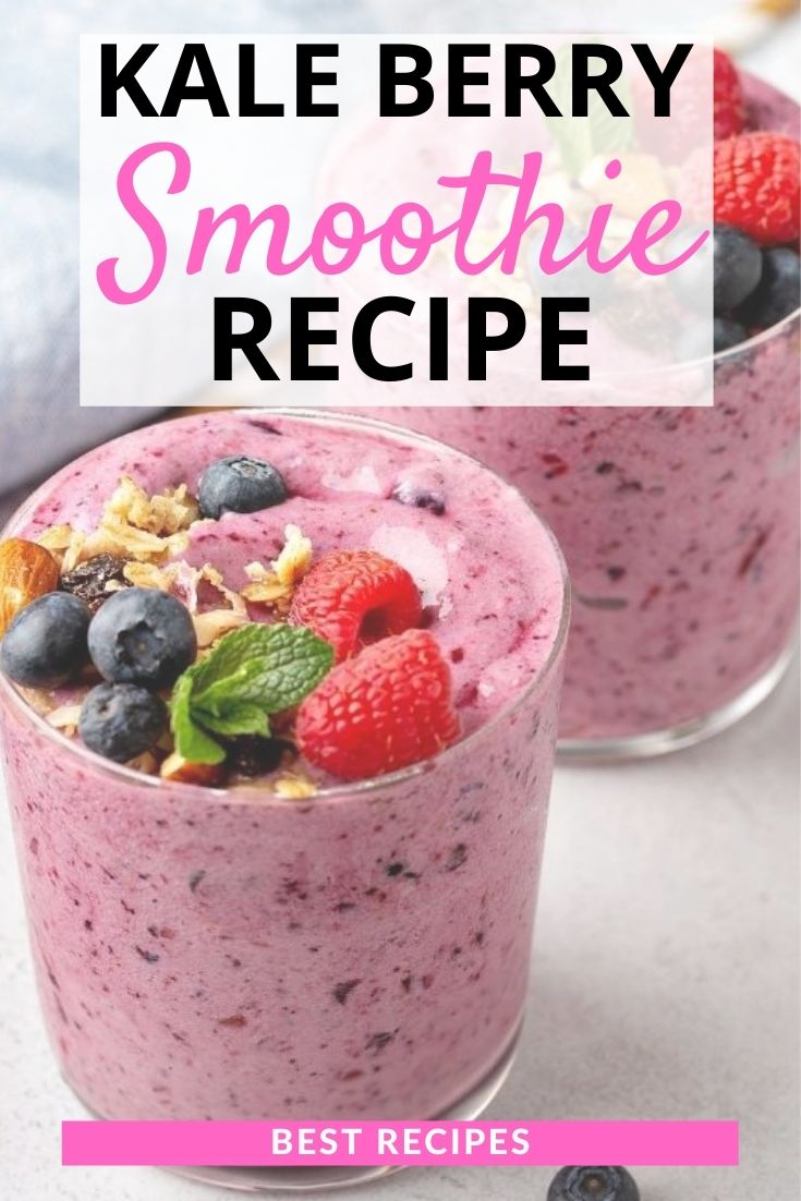 Kale Berry Smoothie Recipe