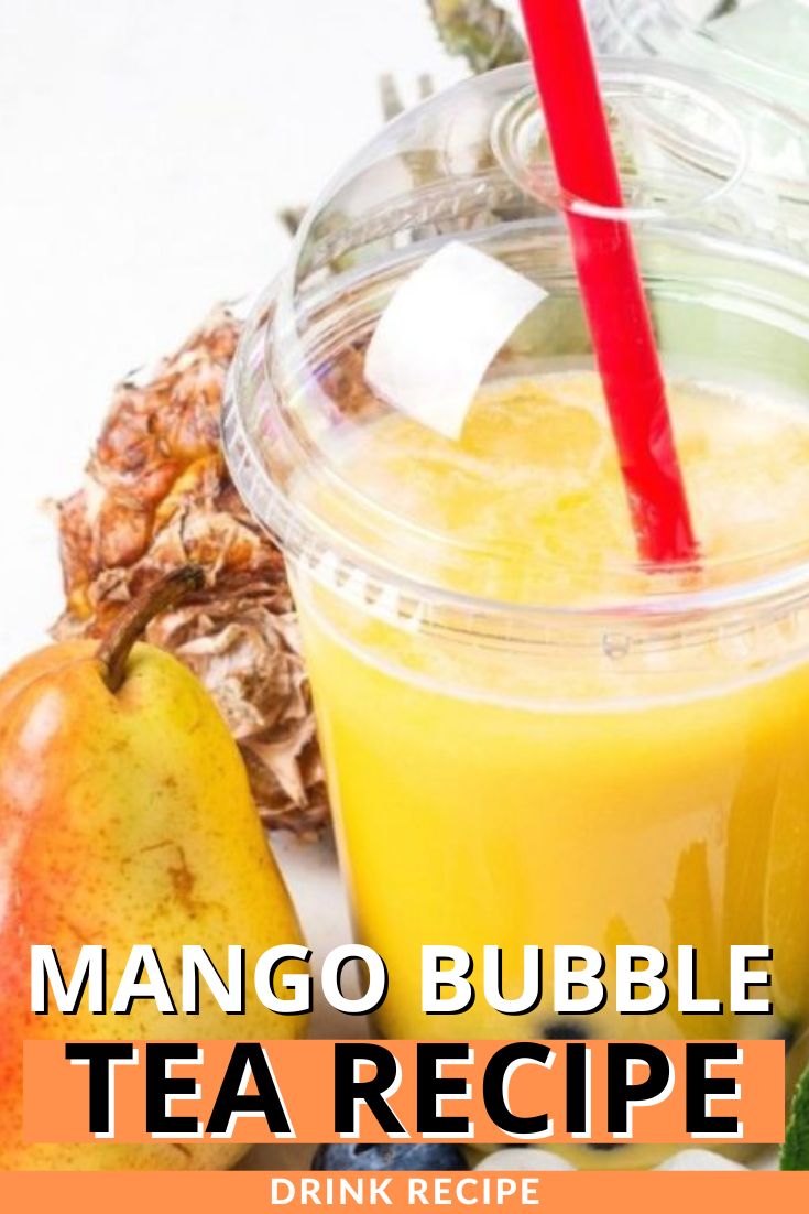 Mango Bubble Tea Recipe
