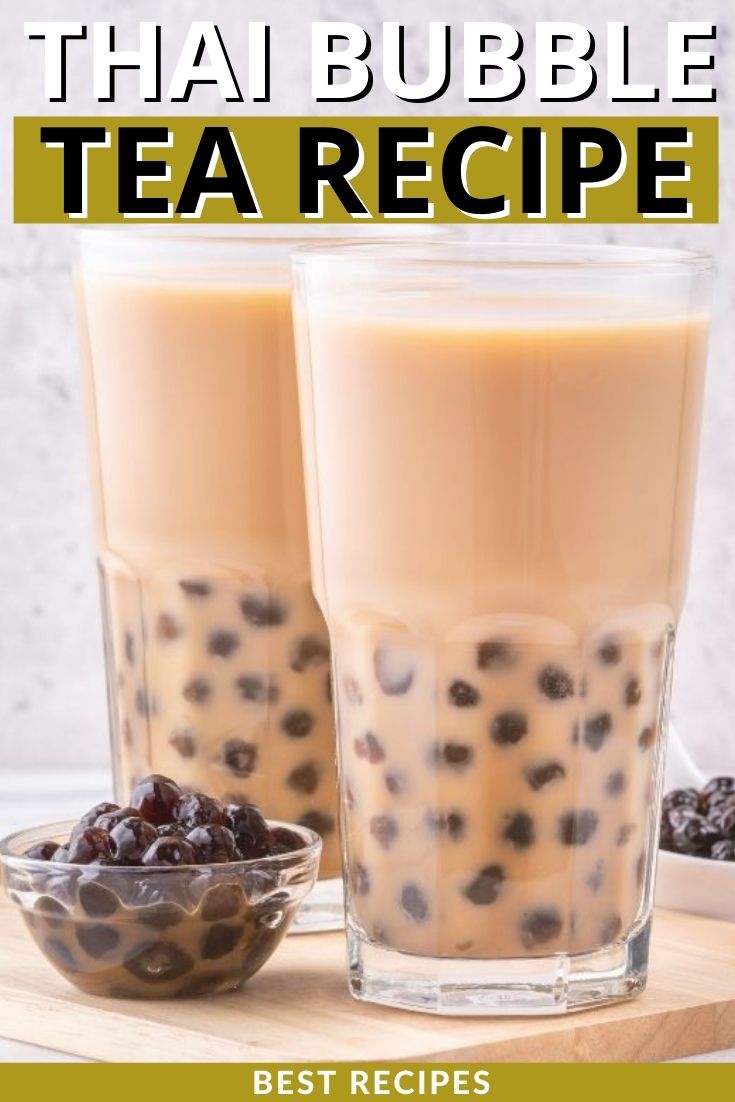 Thai Bubble Tea Recipe