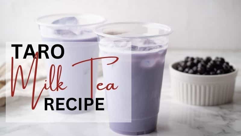 Taro Milk Tea Recipe