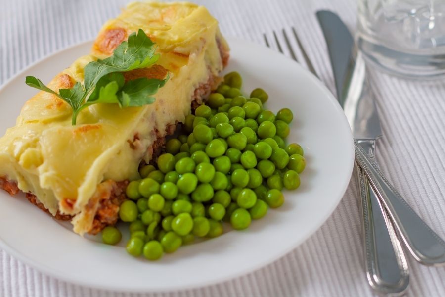 Erbsen - Was mit Shepherd's Pie zu servieren ist 