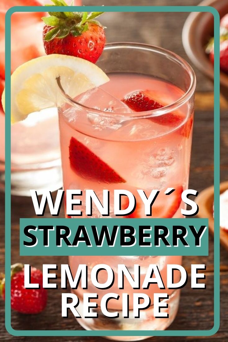 Wendy's Strawberry Lemonade Recipe