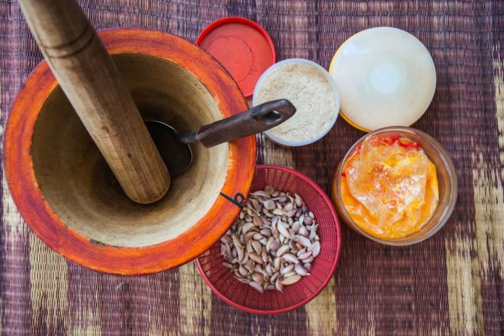 Mortar and pestle