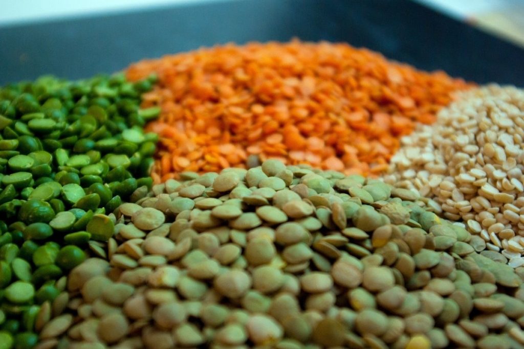 Edamame, Lentils, or Split Peas