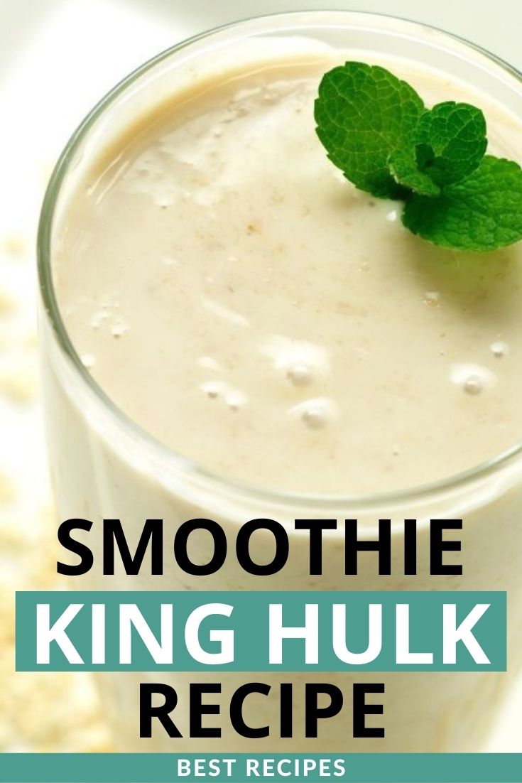 Smoothie King Hulk Recipe (updated 2023)