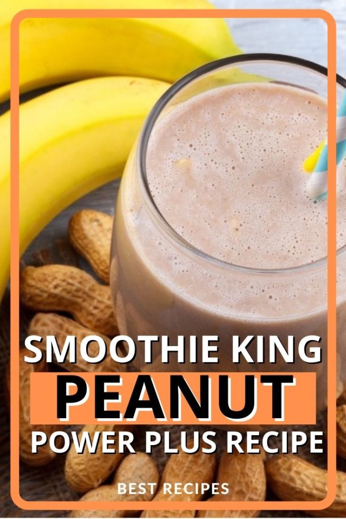 Smoothie king peanut power plus recipe updated 2025 