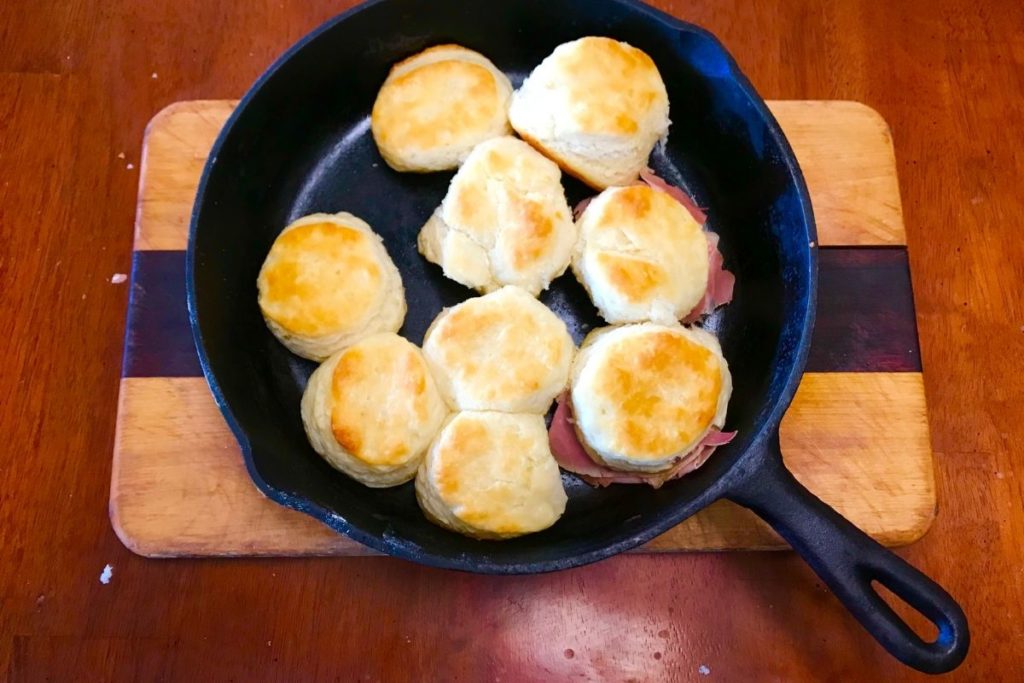 How To Reheat Biscuits Using a Pan
