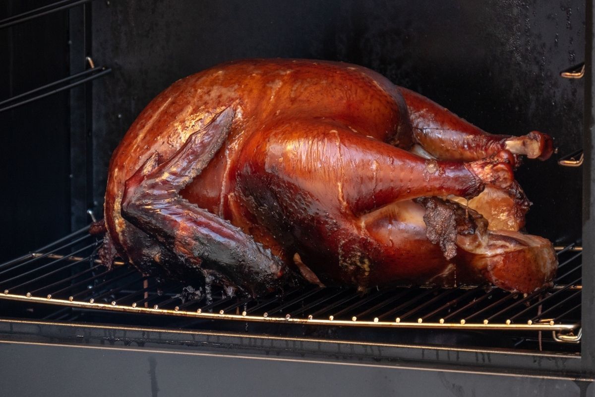 how to heat smoked turkey