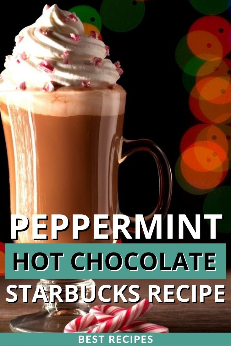 peppermint hot chocolate starbucks