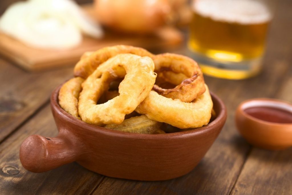 Beer-Battered Onion Rings