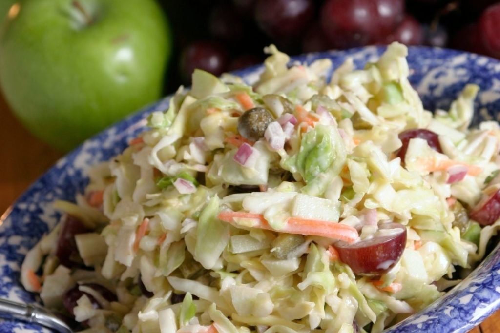 Coleslaw - oldalán Pot sült