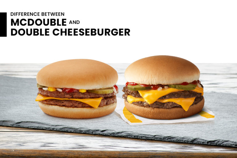Difference Between McDouble and Double Cheeseburger (Updated 2024)