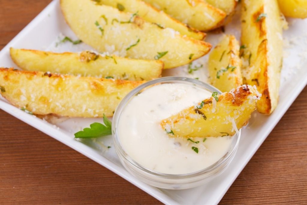 Parmesan Potato Wedges