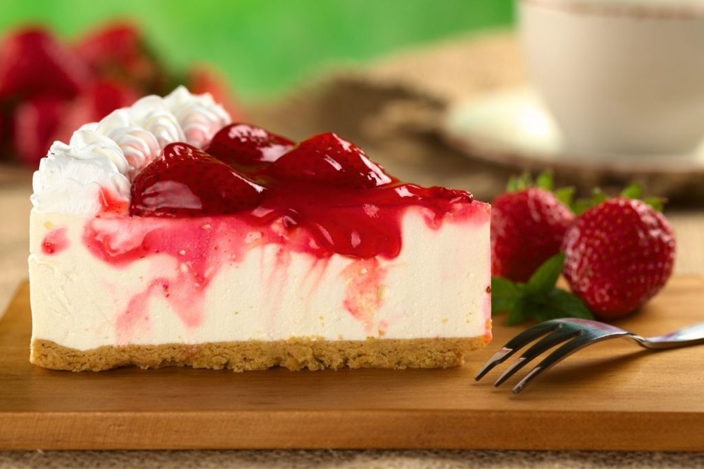 Strawberry Glaze Cheesecake 