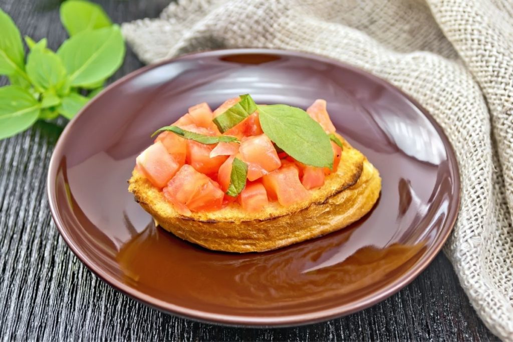 Tomato Basil Bruschetta