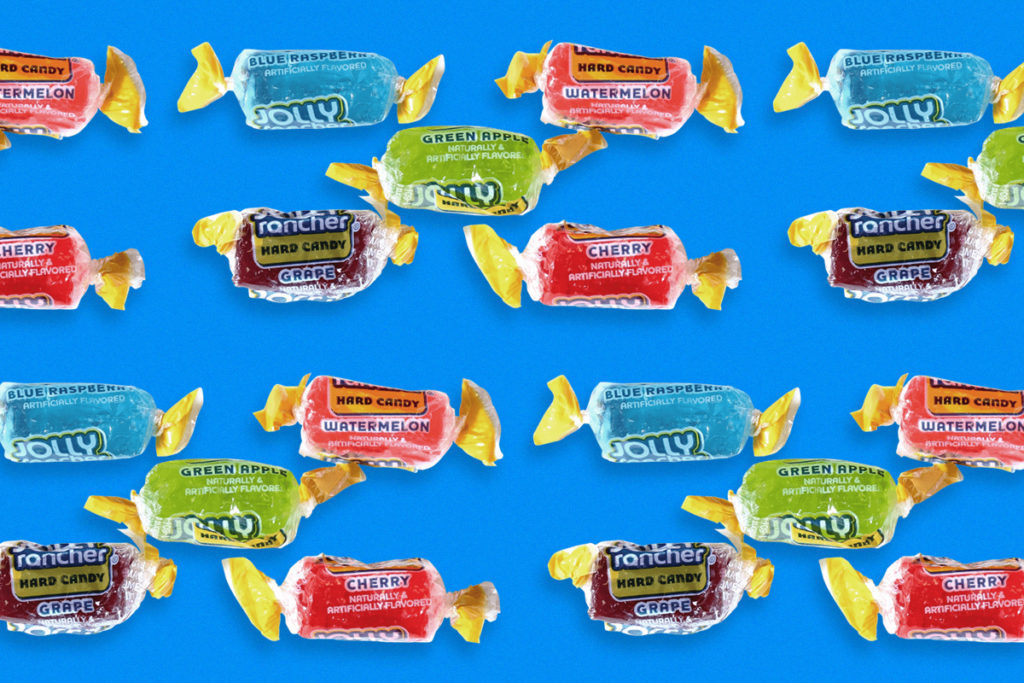 do jolly rancher chews have pork gelatin