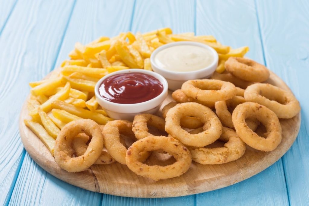 Fries and Onion Rings