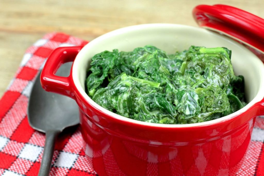 German Creamed Spinach