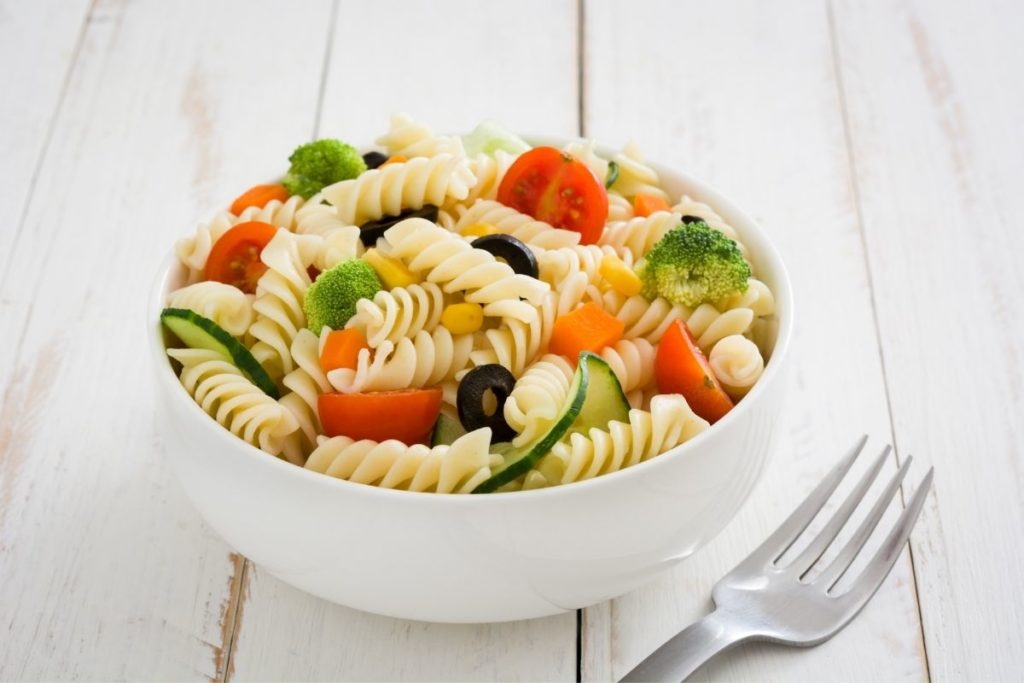 Pasta Salad - What To Serve With Tuna Steak