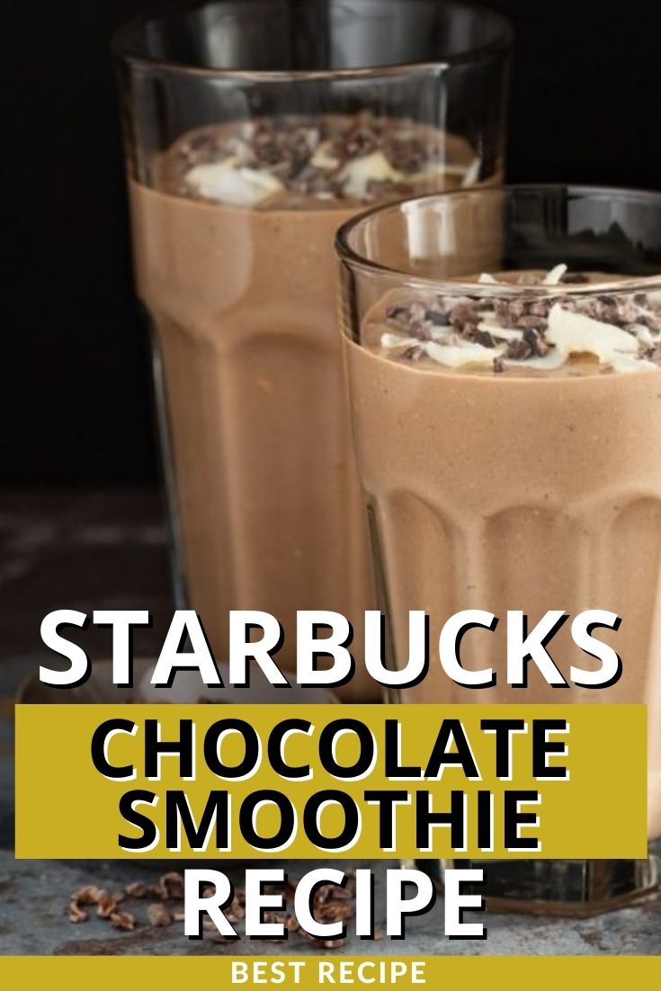 Starbucks Chocolate Smoothie Recipe