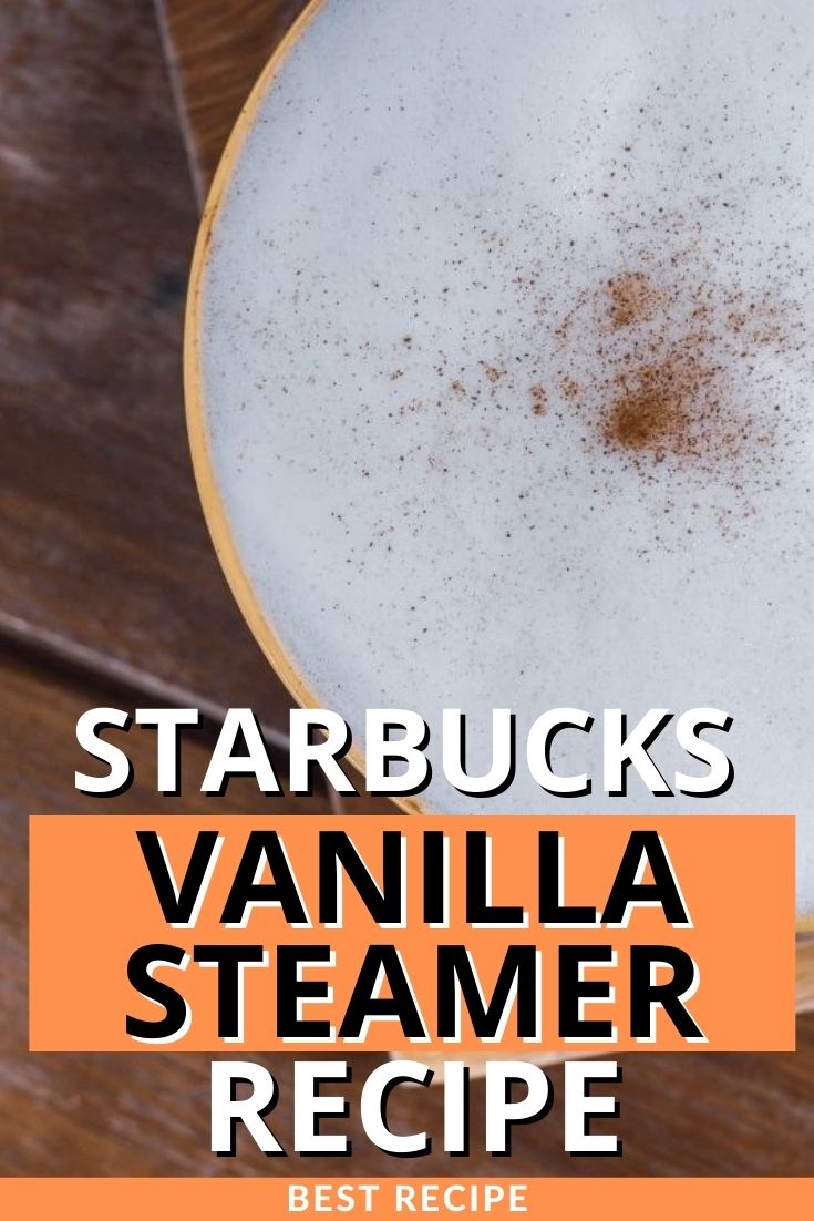 Starbucks Vanilla Steamer Recipe