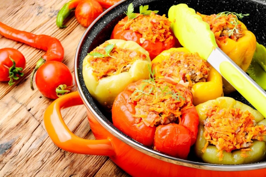 Stuffed Peppers - What To Serve With Tuna Steak
