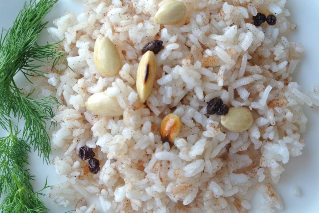 Almond Rice Pilaf Side Dish