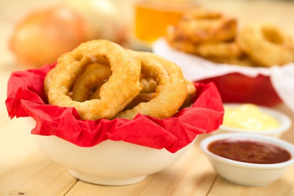 Side of Beer-Battered Onion Rings