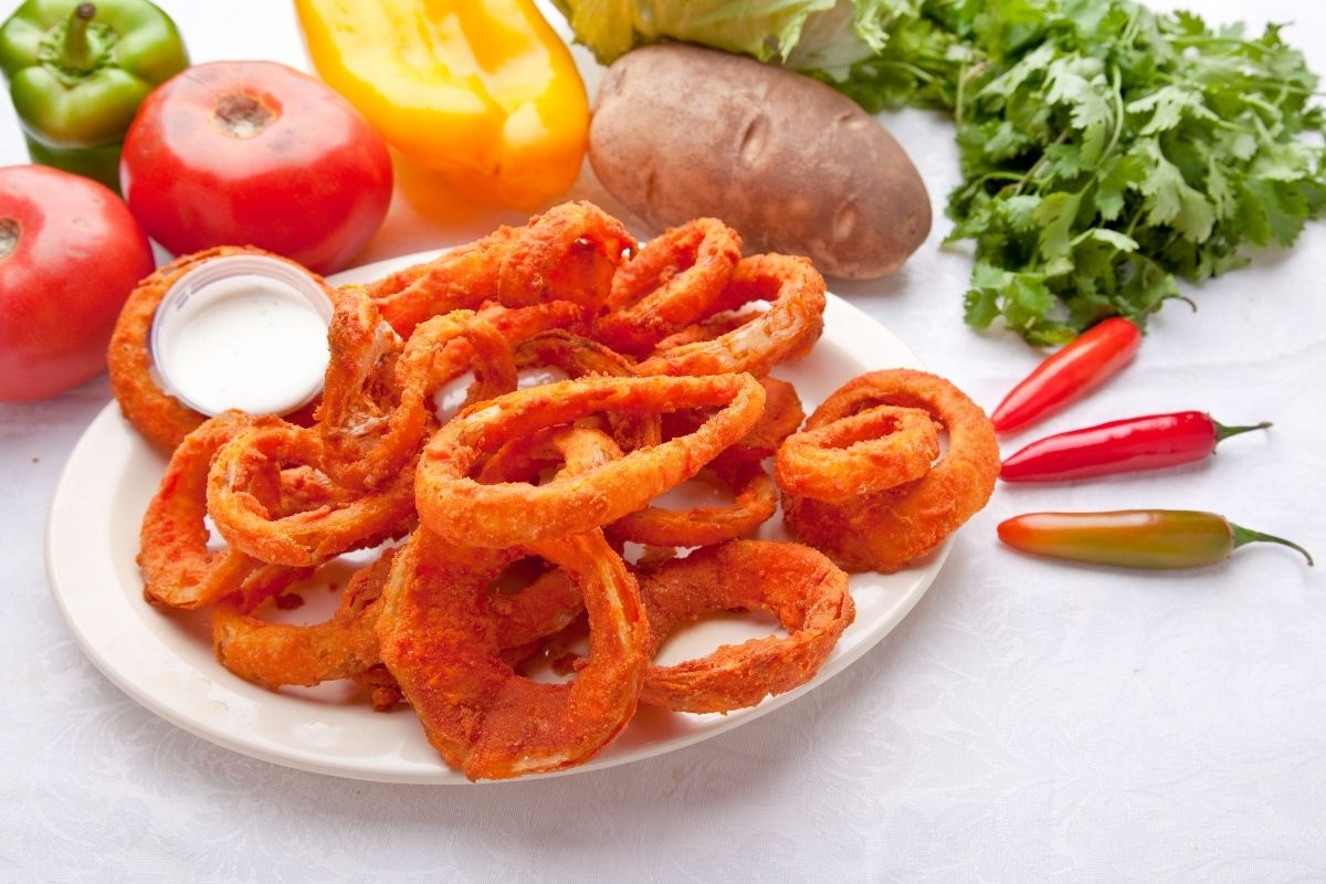 How to Reheat onion rings in a microwave
